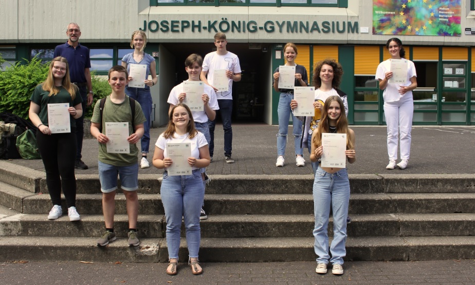 Gymnasiasten brillierten mit herausragenden Englischkenntnissen