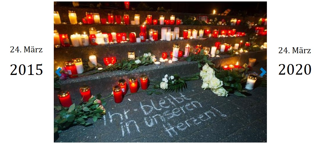 Kirchengemeinden, Stadt und Joseph-König-Gymnasium rufen zu einem „Licht des Gedenkens“ auf