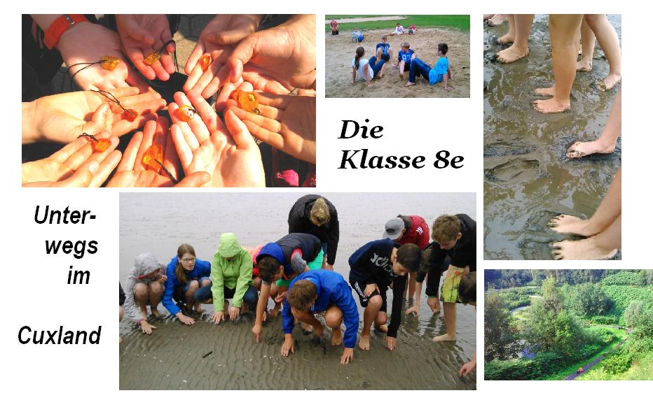 Klassenfahrt 8e Collage