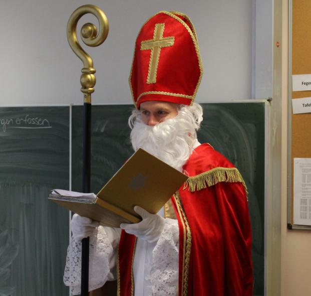 Überraschender Besuch vom Nikolaus