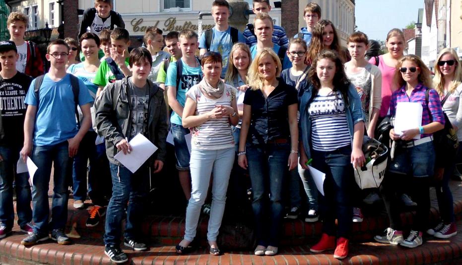 Polnische Schüler sind zu Gast am Joseph-König-Gymnasium