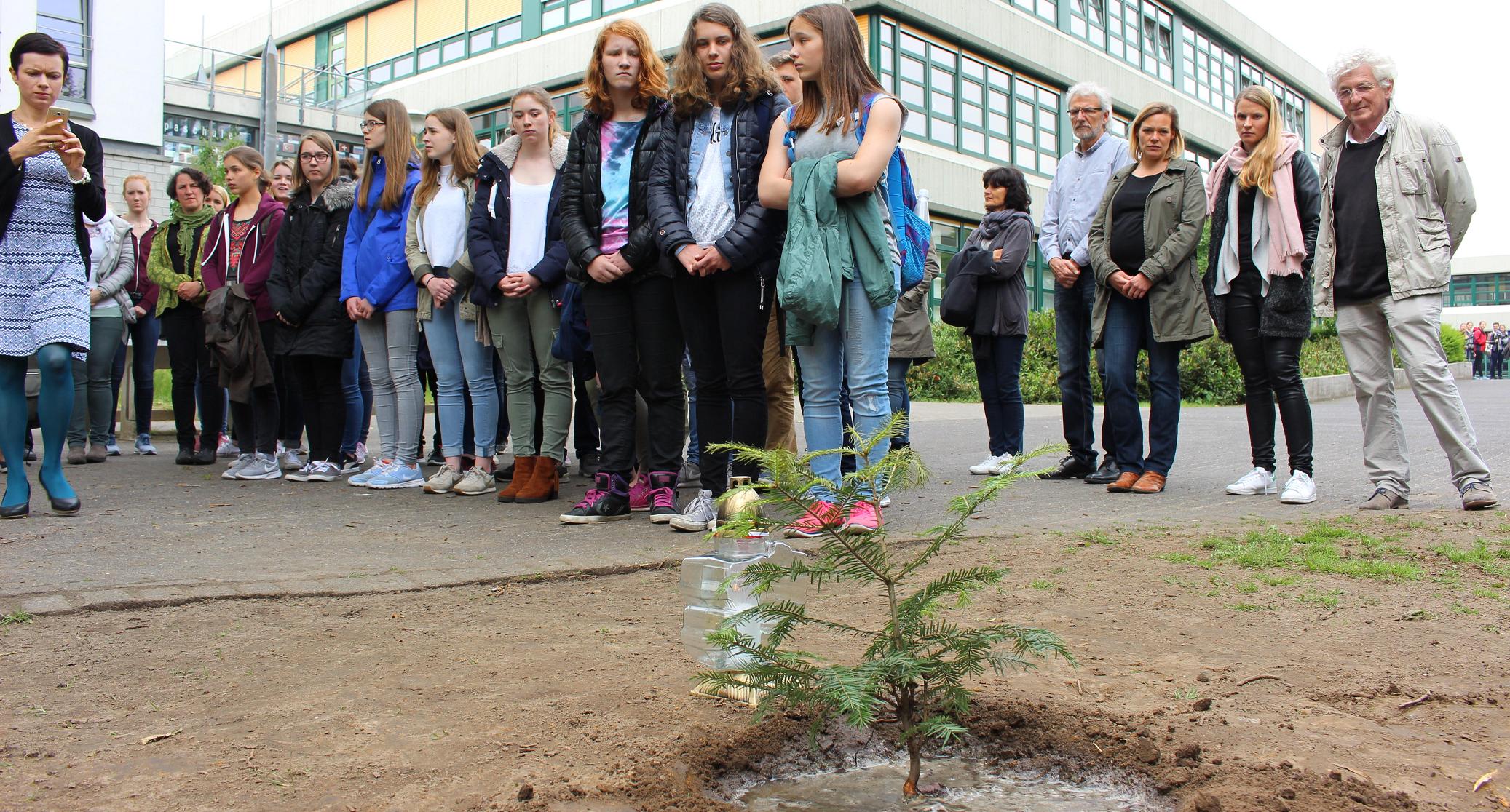 Delegation der polnischen Austauschschule zu Gast am Gymnasium