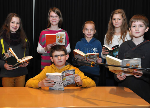 Torben Kanter gewinnt den Vorlesewettbewerb auf Schulebene